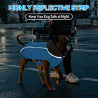 Doglay Dog Coat, Waterproof Dog Jacket Pet Winter Coat for Cold Weather with Thicken Furry Collar, Reflective Puppy Winter Jacket Warm Fleece Lining for Small Medium Large Pets