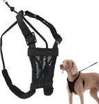 SPORN Non- Pull Mesh Harness, Black, Extra Large