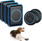 Full House Dog Doorbell for Potty Training, Wireless Pet Doggie Door Bell Training to Go Outside, Waterproof Touch Button, Over 1000 feet Range