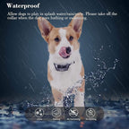 Citronella Dog Training Collar with Remote, Auto + Manual 2 Modes, Spray + Beep Citronella Dog Bark Control Collar, No Electric Shock Humane Safe Rechargeable Waterproof Anti Bark Device for Dogs