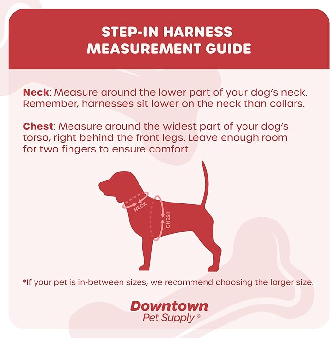 Downtown Pet Supply Step in Dog Harness for Teacup Dogs & Cats No Pull, XX-Small, Khaki - Adjustable Harness with Padded Mesh Fabric and Reflective Trim - Buckle Strap Harness for Dogs