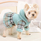 Dog Hoodie Dog Sweater Puppy Clothes for Small Dogs Boy Girl Pet Hoodies for Dogs Cold Weather Doggie Coats Fall Doggy Sweatshirt for Chihuahua Yorkie Cat Sweater Costumes, M, Green