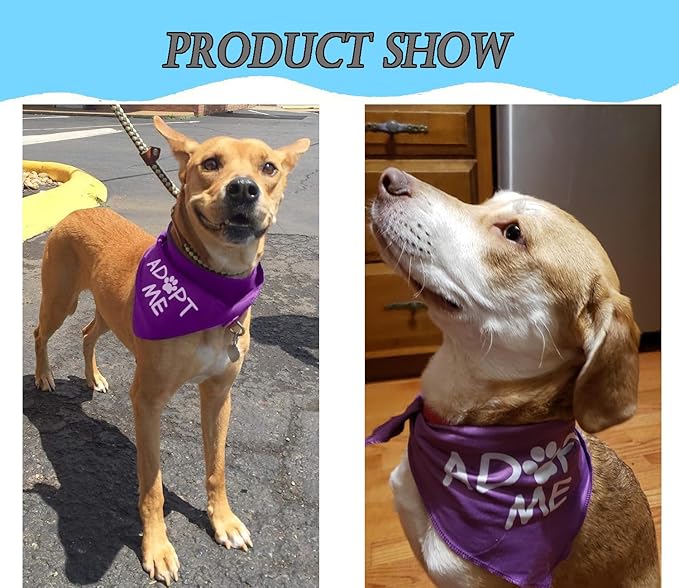 8 Pack Adopt Me Bandanas for Dogs