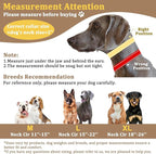 Mayerzon Martingale No Pull Dog Collar, Reflective Walking Collar for Large Medium Dogs Pitbull Belgian Malinois Doberman That Pull, Anti Pull Dog Collar with Buckle for Training Hunting