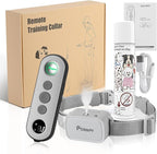 Citronella Dog Training Collar with Remote, Spray/Vibration/Beep, 3 Modes & 3 Spray Levels Humane Citronella Bark Collar, No Shock Rechargeable, 1000ft Range, Only Works with Remote