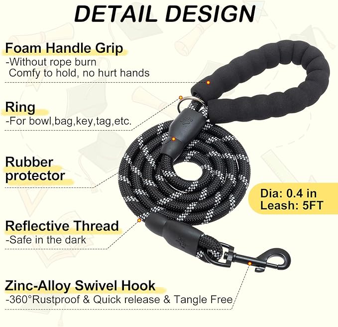 BEAUTYZOO Small Dog Harness and Leash Set,Step in No Choke No Pull Soft Mesh Dog Harnesses Reflective for Extra-Small/Small Medium Puppy Dogs and Cats,Yellow M