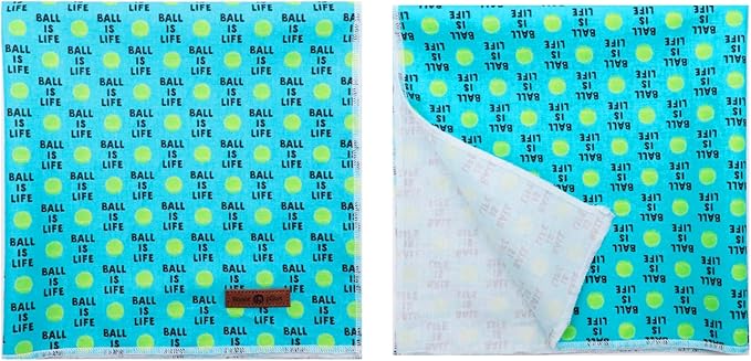 Lionet Paws Dog Bandana,Fabric Ball Dogs Kerchief for Medium Large Dogs,Dog Cotton Triangle Bibs Scarf for Girl Boy