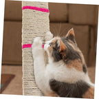 Sisal Cat Scratcher Hanging Pad Random Color for Corners Durable Scratch Mat for Cats Healthy Outlet for Natural Instincts Keeps Cats Entertained and Engaged