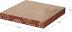 Petpals 8-Pack Cat Cardboard Scratcher, Corrugated Scratcher Replacement, Scratching Pad, Sofa Couch Furniture Protectors from Cat Scratching(8-Pack Replacement)