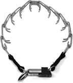 Herm Sprenger Stainless Steel Prong Dog Training Collar with Quick Release Buckle Ultra-Plus Pet Pinch Collar No-Pull Collar for Dogs Made in Germany 2.25mm x 16in Small