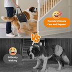 LOOBANI Dog Sling for Large Dogs Hind Leg Support, Portable Dog Lift Harness for Back Legs, Comfortable Leg Support Assistance for Elderly Dogs with Hip, ACL Brace, Senior, Injured