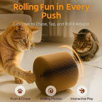Interactive Cat Toy, Kitty Curls Cat Scratcher, Twisty Paws Cat Scratching Post, Kitty Kurls Magic Organ Cat Scratch Pad with Ball Toy for Indoor Cats, for Kitty kurlz Modern Cat Scratching Board