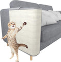 Cat Scratcher Couch- Natural Sisal Furniture Protection from Cats - Corner cat Scratcher for Couch,Chair,Sofa - Easy Installation