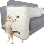 Cat Scratcher Couch- Natural Sisal Furniture Protection from Cats - Corner cat Scratcher for Couch,Chair,Sofa - Easy Installation
