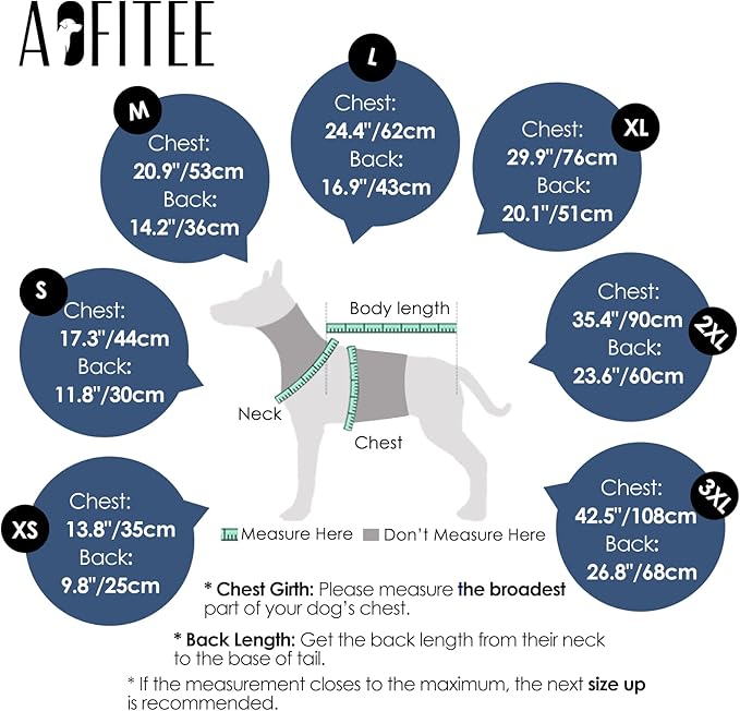 AOFITEE Dog Jacket with Harness Built in, Waterproof Dog Coat for Small Dogs, Warm Fleece Pet Puffer Vest with Zipper on Back & Furry Collar, Reflective Dogs Snow Jacket Small Pet Snowsuit, Blue S