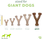 Benebone Wishbone Durable Dog Chew Toy for Aggressive Chewers, Made in USA, Giant, Real Bacon Flavor