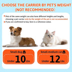 Petskd Top-Expandable Pet Carrier 17x11x9.5 Inches Alaska Airline Approved, Soft-Sided Carrier for Small Cats and Dogs with Locking Safety Zippers and Anti-Scratch Mesh(Blue)