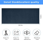 Cat Scratch Furniture Protector Couch Protector from cat Claws Self-Adhesive Carpet remnants Scratching Mat Trimmable DIY Climbing Covering Posts 39.3" x 15.8" Grey