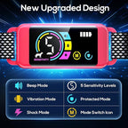 Bark Collar, 2 Pack Smart Dog Bark Collar for Large Medium Small Dogs, Anti Barking Device for Dogs Training Collar with Beep Vibration Harmless Shock, 5 Adjustable Sensitivity (Pink)