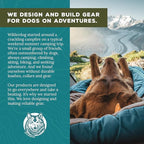 Wilderdog Lightweight Dog Harness with Reflective Straps - Small - Pacific Blue