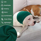 Nanaki Dog Calming Hoodie Ear Wraps for Dogs, Fireworks Ear Protection Head Muffs Doggy Warp Anxiety Relief, Doggy Hematoma Wrap, Pet Head Cover for Grooming and Force Drying Bathing Pet Protector