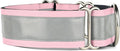 If It Barks - 1.5" Reflective Martingale Collar for Dogs - Adjustable - Made in USA - Strong, Durable, and Comfy - Ideal for Training - Suitable for Most Breeds - Large, Pink