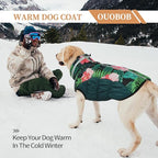 Dog Coats for Small Dogs, Puppy Coat, Warm Winter Jacket, XS Dog Coat with Harness Built in, Waterproof Pet Cold Weather Coats, Puppy Winter Clothes Snowsuit Chihuahua Maltese,XS