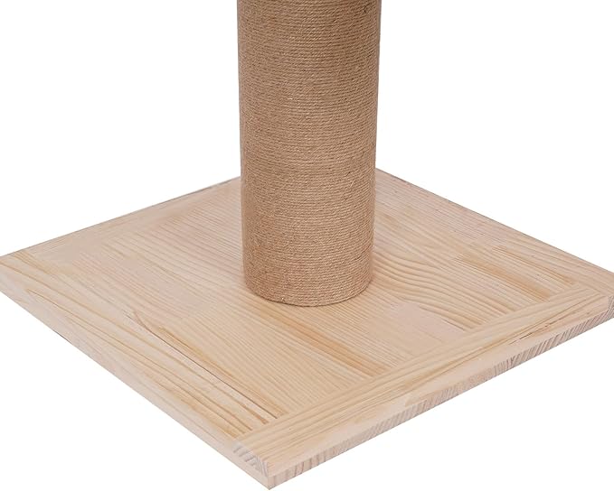 5-Level Cat Tower & Climbing Frame,Large Ceiling-Mounted Cat Tree with EMP Rope,44 lbs Capacity, Adjustable Height 100-104 Inches,Multi-Level Scratching Post & Perch