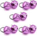 Large Dog Bells, Collar Loud Bells, Pet Tracker，Pet Loss Prevention, Handmade Metal(Pink)