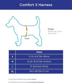 Gooby Comfort X Head in Harness - Purple, Small - No Pull Dog Harness with Patented Choke-Free X Frame for Small to Medium Dogs Indoor/Outdoor Use