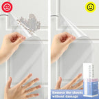 400'' x 8.3'' Door Scratch Protector from Dog Scratching, Anti Scratch Guard Deterrent Tape, Ultra Durable Pad for Cats Dogs, Door Frame Protector for Screen Door, Window, Wall, Chari Leg