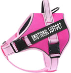 voopet Emotional Support Dog Harness, Professional Service Dog Vest Harness for Small Medium Large Dogs, Reflective Breathable and Adjustable No Pull/Choke ESA Essential Harness