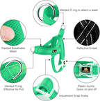 Plutus Pet No Pull Dog Harness with Breathable Mesh Padded, Adjustable Reflective Escape Proof Dog Harness, Quick Fit Dog Vest Harness for Small Medium Large Dogs(L, Green)