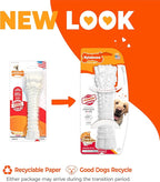 Nylabone Textured Knuckle Bone Power Chew Toy for Dogs, Durable & Tough Dog Toys for Aggressive Chewers, Chicken Flavor, X-Large - 50+ lbs, 1 Count