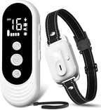 Dog Training Collar with Remote Control, 3300FT Rechargeable Shock Dog Training Collar for Small Medium Large Dogs, IPX7 Waterproof & 4 Safe Modes Flashlight Beep Vibration Shock