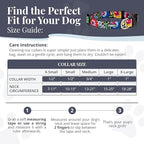 Lucky Love Dog - Adjustable Dog Collar with Easy Click Buckle for Small Ones, Durable, & Comfortable for Male & Female Dogs, Pet Collar for Puppies & Adult Dogs - Lilian, XS