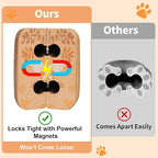Twisty Magic Organ Cardboard Kitty Cat Scratcher, Extra-Large Accordion Foldable Magnetic Scratching Pad with Upgraded Magnets and Balls, Interactive Toy for Indoor Cats