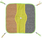Cat Scratch Play Mat, Cat Crinkle Mat Sisal Multifunctional Safe Interesting for Pet Supplies for Sleeping