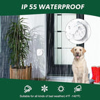 Dog Door Bell for Potty Training, Smart Wireless Doggie Doorbell to Go Outside, 1000 Feet Long Range with IP65 Waterproof Touch Button, 20 Melodies & Adjustable Volume (2 Button)