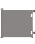 Retractable Baby Gates, Mesh Dog Gate for Doorways, 33.6" Tall, Expands to 71" Wide,Pet Safety Essential Fit for Baseboards, Wide Toddlers Gates for Hallways, Indoor & Outdoor,Grey