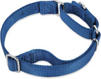 Hyhug Martingale Collar for Dogs Small Blue |Escape - Proof Heavy Duty Nylon Durable No Buckle, Ideal for Training & Daily Walks