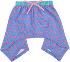 HDE Dog Swim Trunks Hawaiian Board Shorts Beach Pool Swimsuit for XS to XXL Dogs Flamingos - S