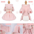Dog Sweater Hoodie Dog Winter Clothes for Small Dogs Boy Girl Pet Hoodies for Dogs Cold Weather Coats Fall Puppy Sweatshirt Chihuahua Yorkie Cat Sweater Costumes