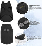BEAUTYZOO Dog Fleece Vest Sweater Winter Jacket for Small and Medium Dogs with D-Ring Leash Cold Weather Coat Hoodie for XS S M Dogs Boy or Girls, Large
