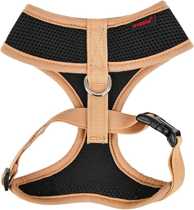 Puppia Soft Harness II - Black - L