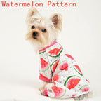Dog Pajamas for Small Dogs Boy Girl, Dog Clothes Tiny Chihuahua Yorkie Spring Summer Shirt, Cute Puppy Outfit Pjs Jumpsuit Cat Onesie Apparel Pet Clothes