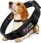 Anti Bark Collar for Small Medium Large Dogs, Vibrating Dog Collars No Shock, Rechargeable Smart AI Bark Collar, Automatic Dog Training Collar, IP 67 Waterproof Dog Barking Collar (Black)