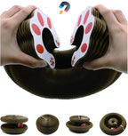 Kitty Cat Toy Scratch Board,Accordion with Ball,Foldable Design,Boosts Claw Health,cat Scratching Board Toy Equipped with Balls and Bells,a cat Toy Designed specifically for Indoor Cats. (2P)