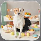 Dog Tutu Tulle Tutu for Dogs Small Large Medium Puppy Dress Ballerina Costume Skirt for Holiday Puppy Cats Bunny Pet Outfit Birthday Wedding Party Photo Prop Supplies(Black)