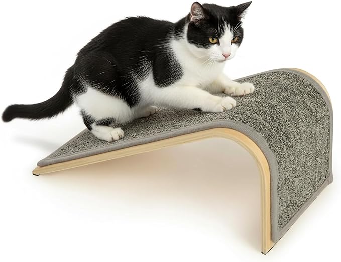 SmartyKat Carpet Angle Scratch Ramp - Gray, One Size